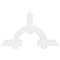 Ekena Millwork Ericson Architectural Grade PVC Gable Bracket, 60"W x 35"H x 2"D x 6"F, 14/12 Pitch GBP060X35X0206ERI00 - alternate 2